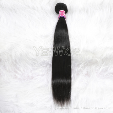Natural 1B Color Malaysian Silky Straight Wave Human Hair Bundles Double Weft Extension Young Girl Donor Shiny Smooth Hair